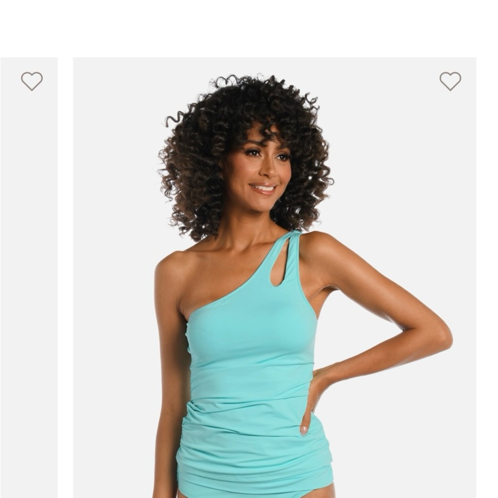 NWT laBlanca Island goddess tankini and bottoms